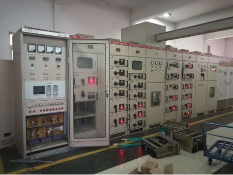 直流屏改造现场 直流屏改造现场